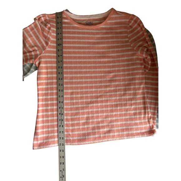 Croft & Barrow Womens Peach & Blue Striped Long Sleeve Sweaters Bundle - Size M - Picture 7 of 7